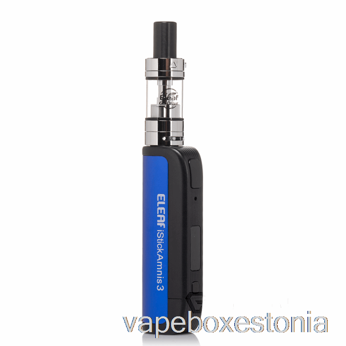 Vape Box Estonia Eleaf Istick Amnis Iii 3 20w Stardikomplekt Sinine